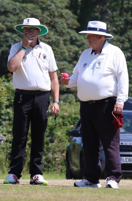 Umpires - Huw Simpkins and Chris Stapleton