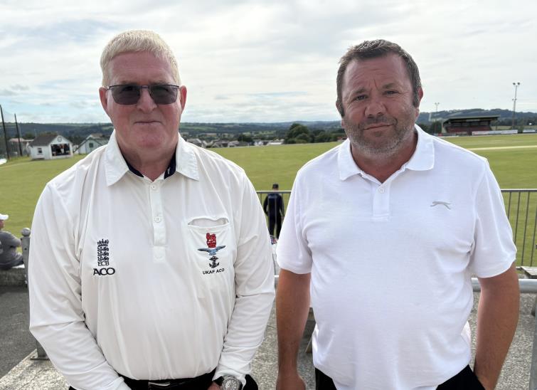 Umpires - Nigel Richards and Ryan Lewis
