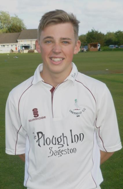 Matthew Morgan - classy 83 in vain for Cresselly