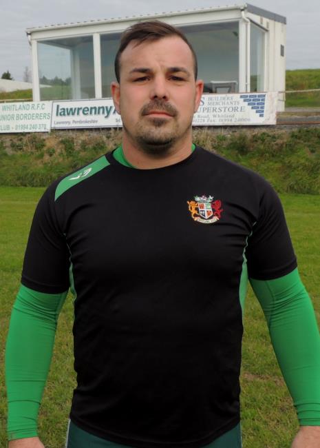 Marc Jones - two tries for Whitland skipper