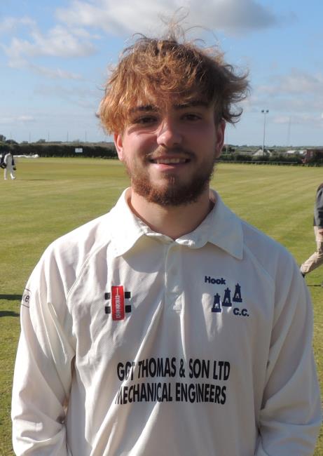 Aled Phelps - wickets and runs in Hook victory
