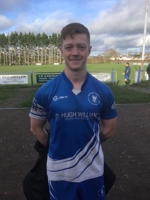 Archie Thomas - lots of points for Haverfordwest