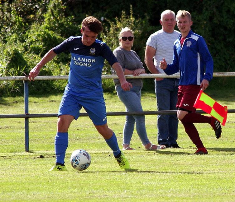 Dylan Davies bagged second half winner for Monkton at derby rivals Pennar