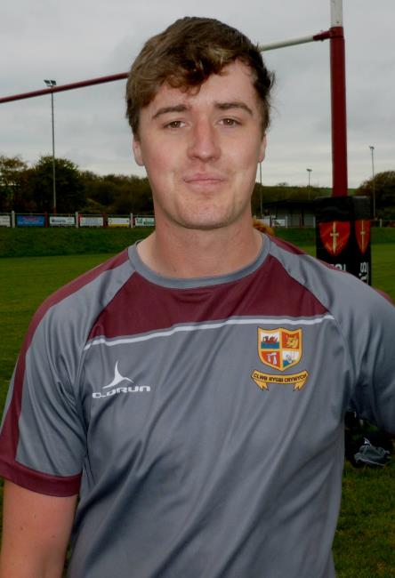 Dion Gibby - another try in Crymychs big win