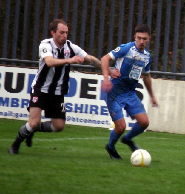 Ben Fawcett in control