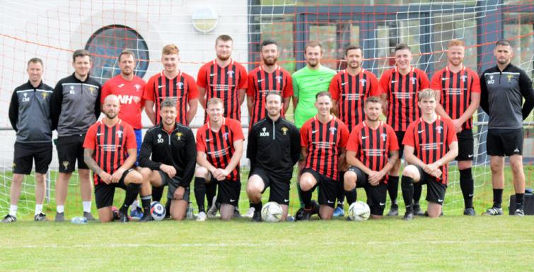 Goodwick United before kick off