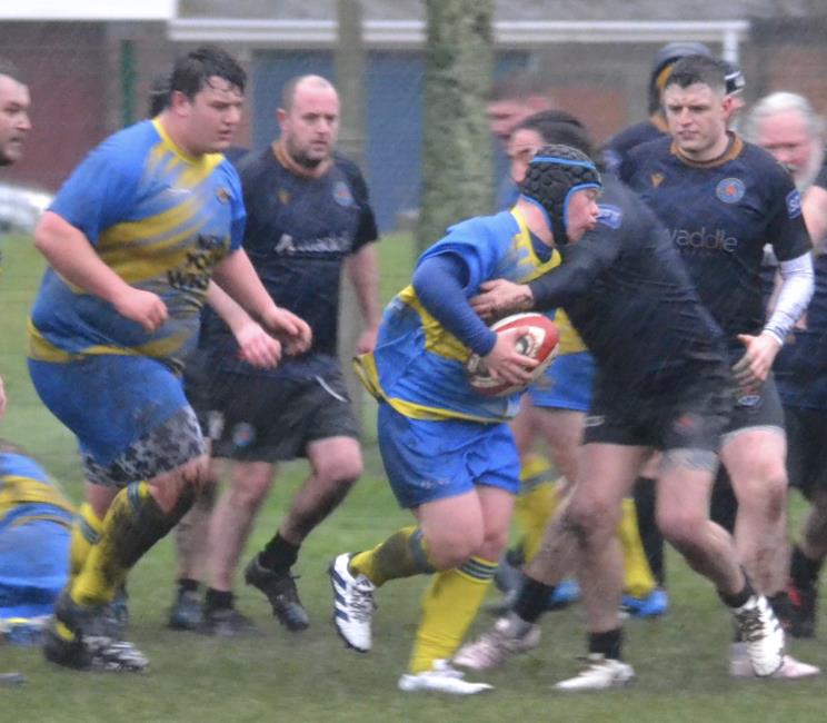 The Vikings on the attack