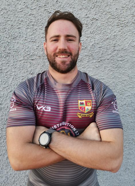  Laurence Headlam - a vital try by Crymych centre