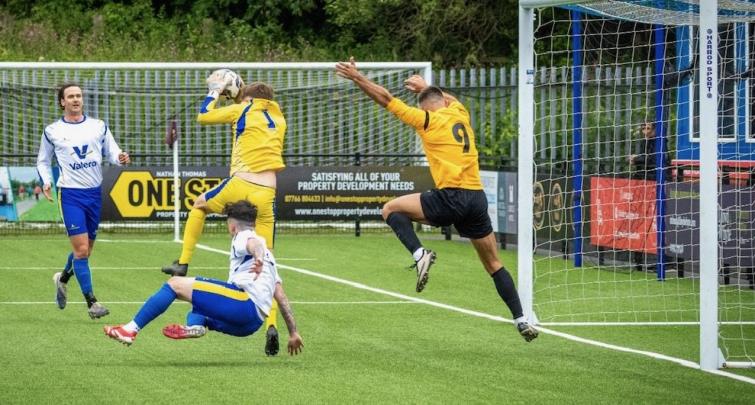 Charlie Malloy saves well for Valero . . .