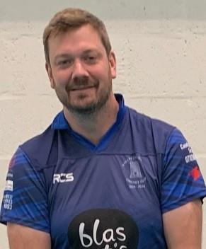 Doug Johnson - top scored for The Lightning - and another wicket too