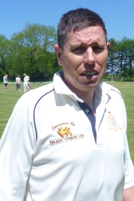  Jonathan Twigg - again in good batting form for Pembs Seniors B
