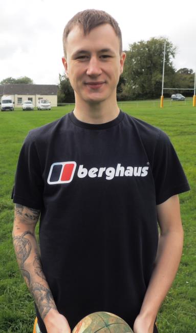 Jack Roberts - crossed for a try for Llangwm