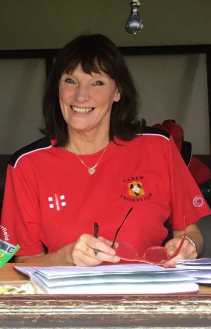 Julie Davies does a superb job scoring for Carew