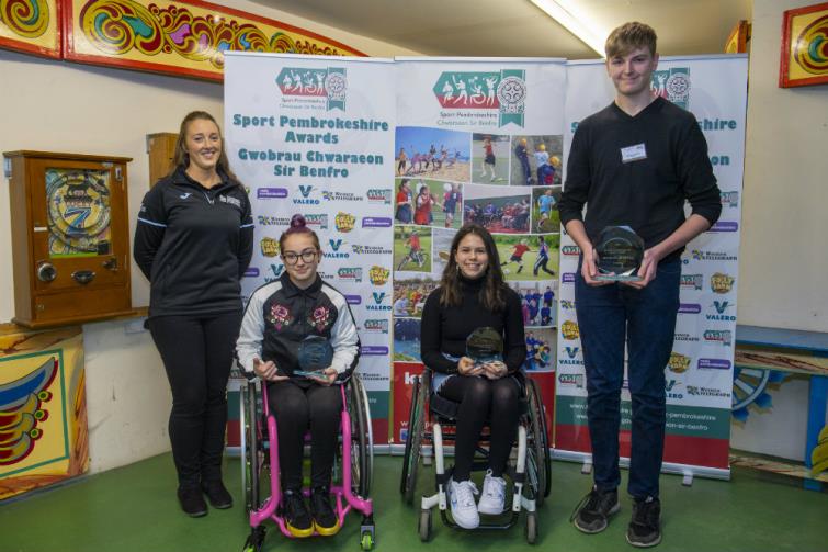 Junior Disability - Michael Jenkins (Winner), Libi Phillips, Lily Rice