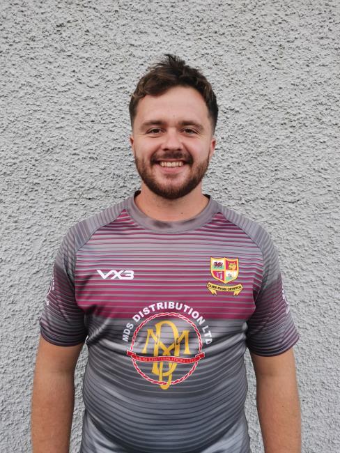 Llyr Davies - try-scoring second row for Crymcyh