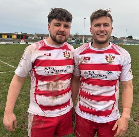 Mariners try scorers Aaron Davies and Dan McClelland