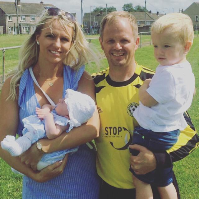 Stuart - a happy family man