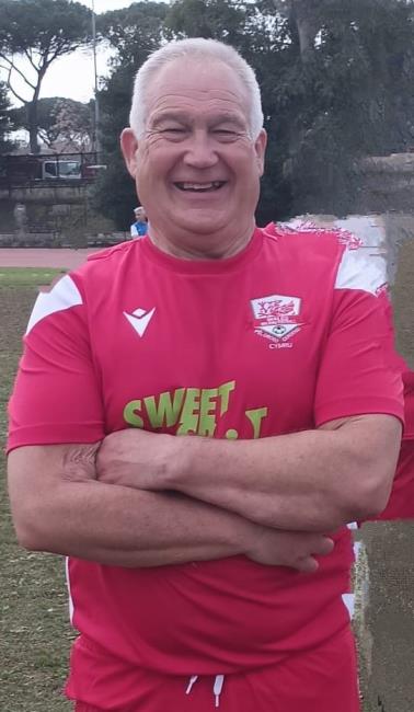 Rob Harries - once a rugby points scorer - now has 7 goals for Wales