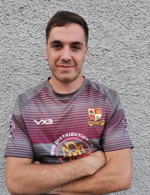 Rhydian Howells - two tries for Crymych