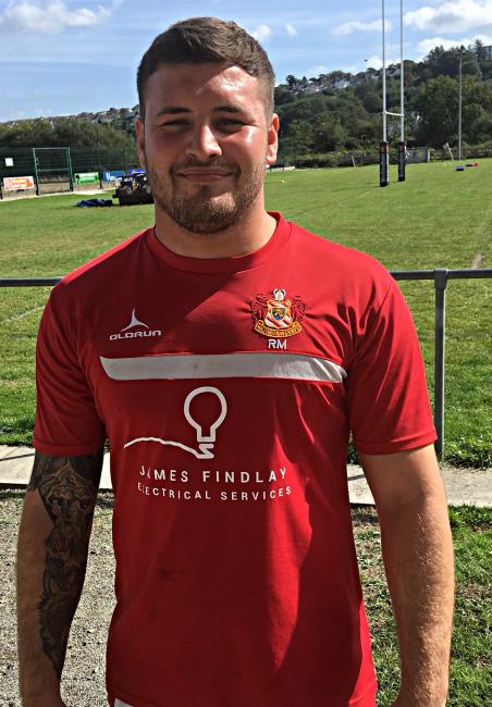 Ryan Mansell - another try for Milford Haven