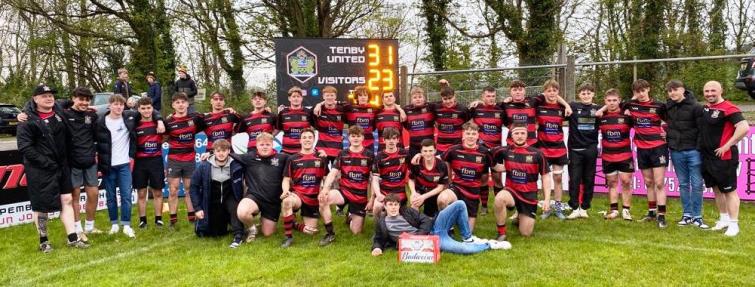 Tenby Youth, who beat Llangwm