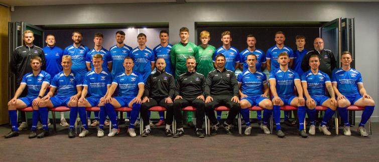 Bobby in the current Trethomas Bluebirds team