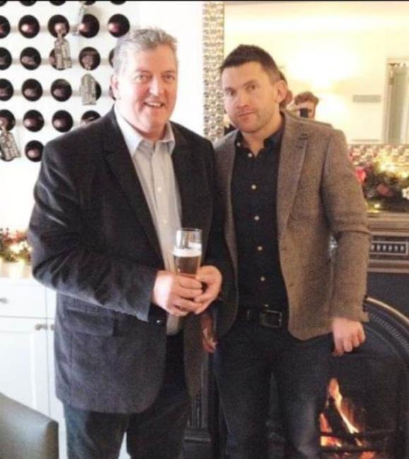 Tim and dad Dickie