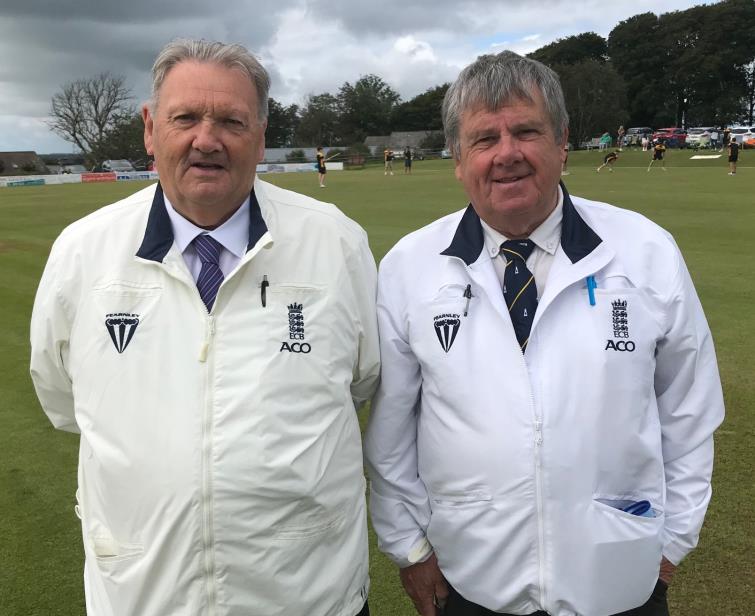 Umpires - Chris Stapleton and Gareth Brace
