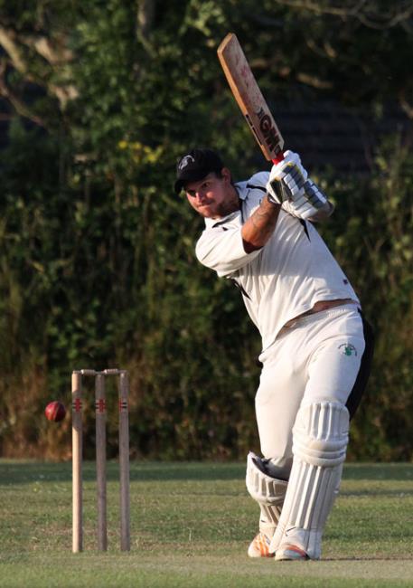 Nathan Banner who scored a half   century to take Neyland. Pictures by Susan McKehon
