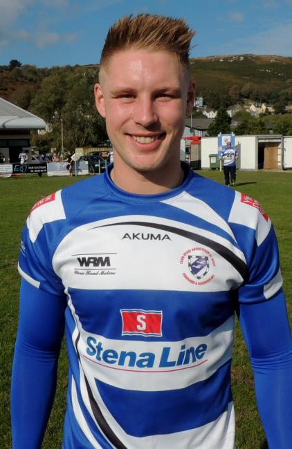 Mike Jenkins - try brace for Fishguard centre
