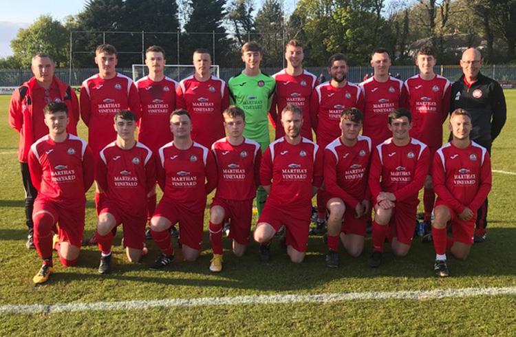 Runners up Milford United before kick off