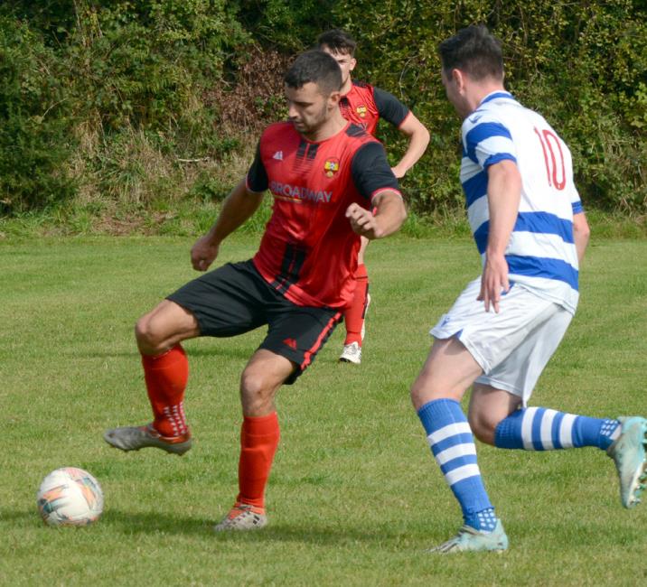 Ben John - struck a second half hat-trick for Clarby Road