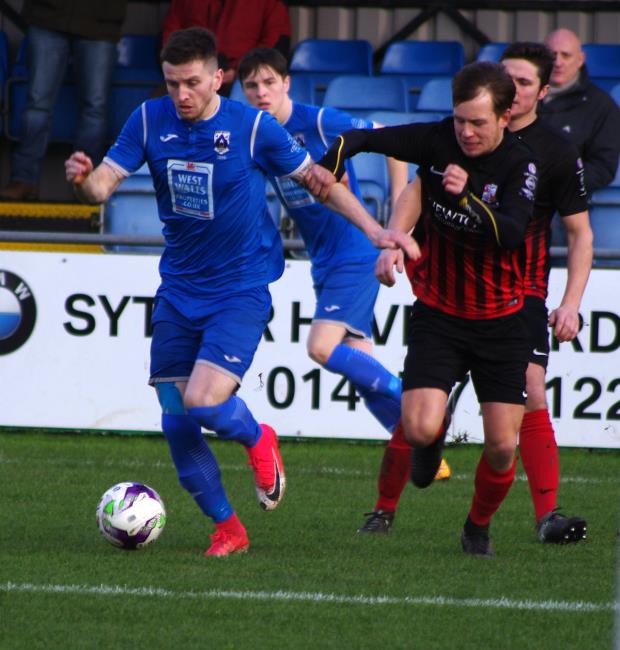 Declan Carroll played well in midfield