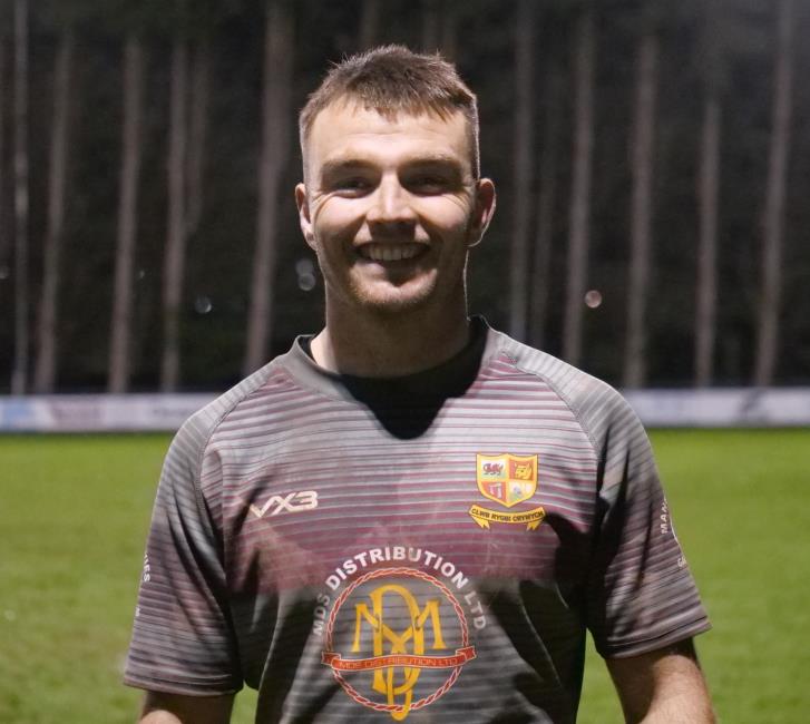 Crymych hat-trick hero Dafydd Phillips