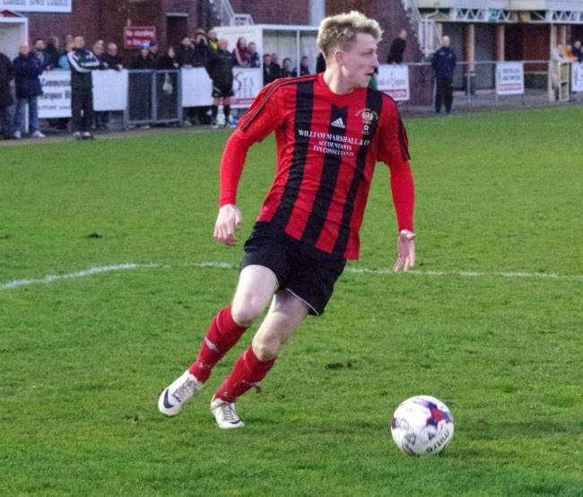 Rhys Dalling in action