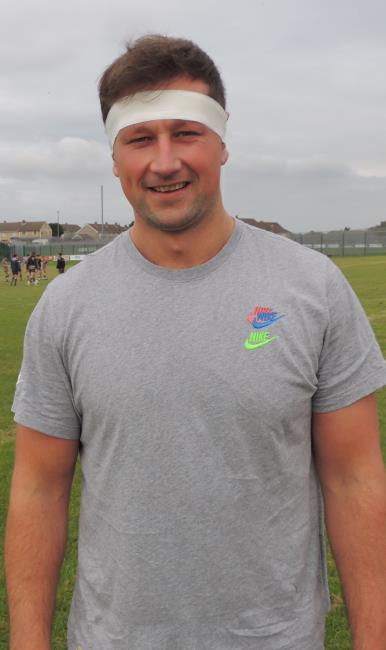 Dewi Williams - try-scoring Milford Haven skipper