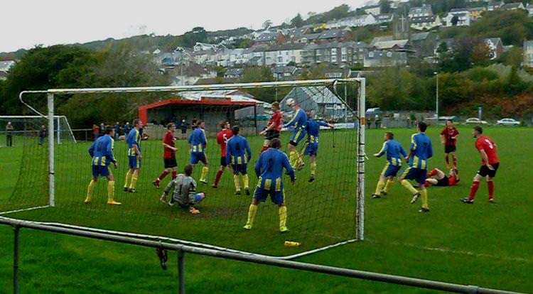 Own goal seals Goodwick success