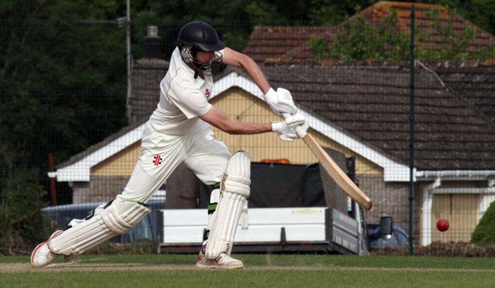 Ian Sefton drives for Carew