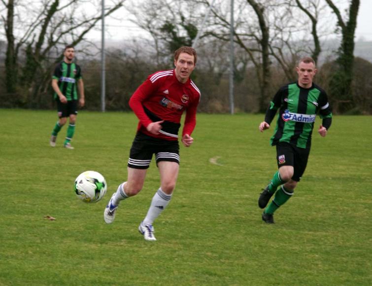 Jason Griffiths scored for Clarbeston Road who lost 2-4 at home against Gorseinon