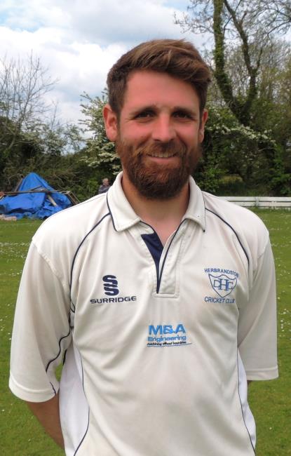 Jonty Bennett - batted well for Herbie