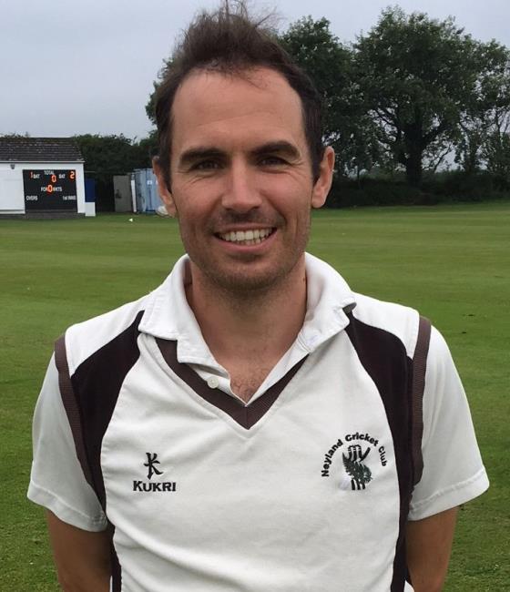 Patrick Hannon - batted and bowled well for Neyland A against his B team