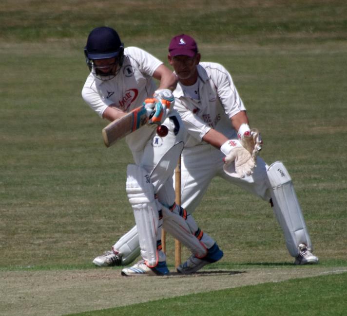 Opener Sean Williams in action for Haverfordwest 2nds