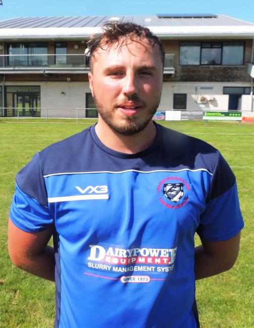Sion Colella - good try for Fishguard flanker
