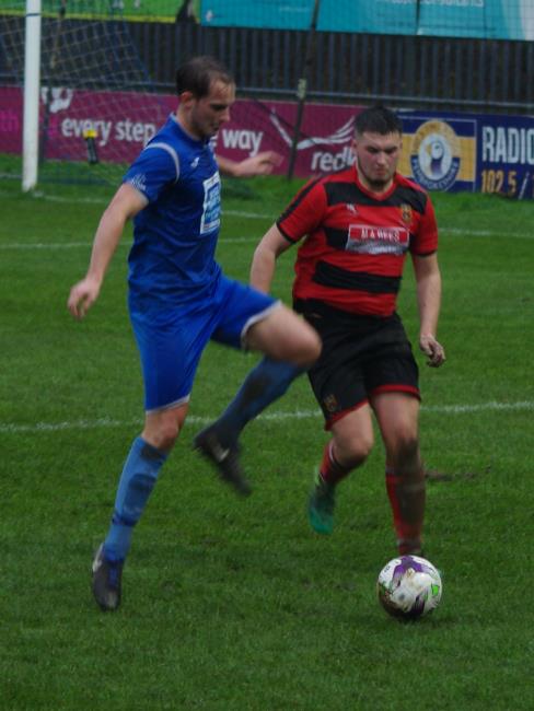 Kristian Speake shows a neat touch for The Bluebirds