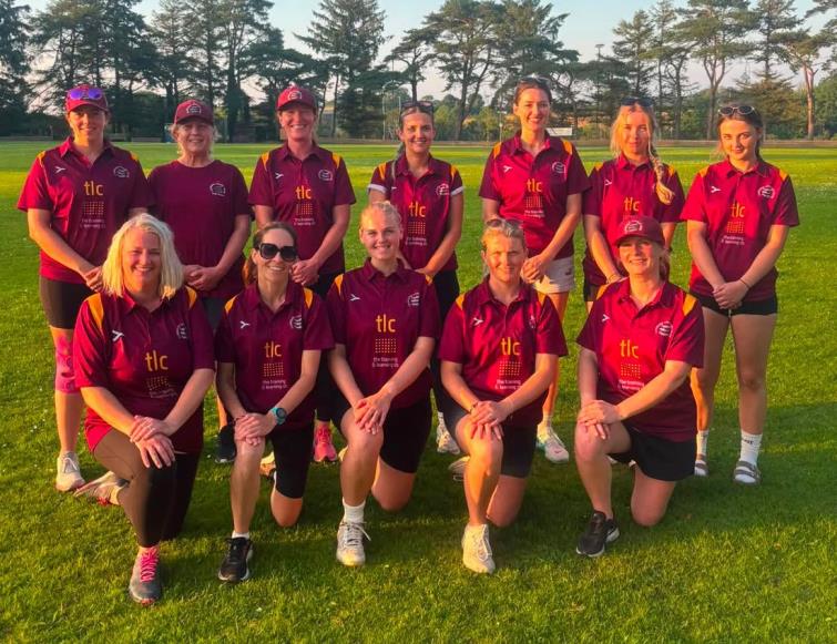 Llangwm Ladies -great play against league leaders