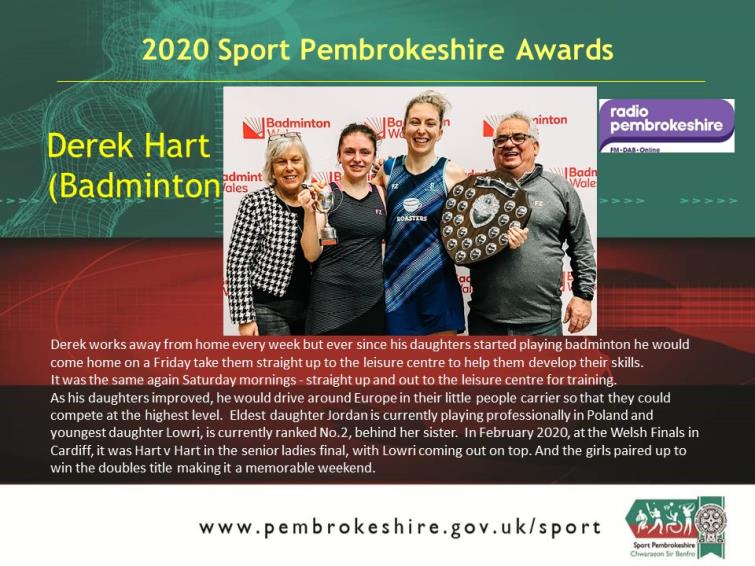Coach of the Year - Derek Hart