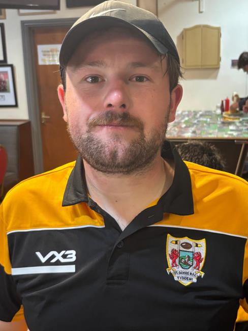 Aaron Foster - two tries for St Davids