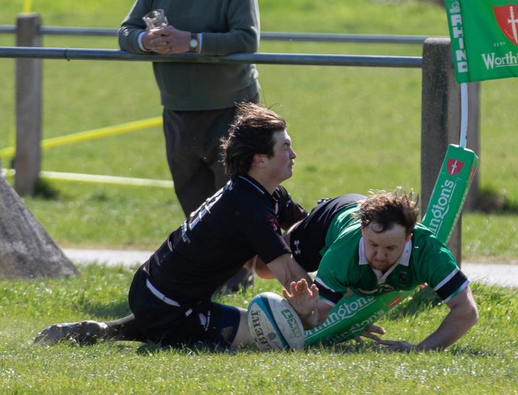  Gwernyfed score a great corner try