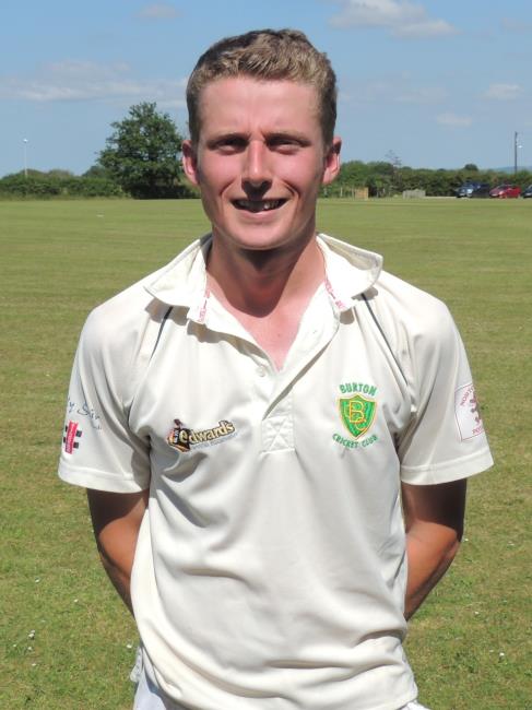 Jack Davies - two wickets in 2nd big Burton win