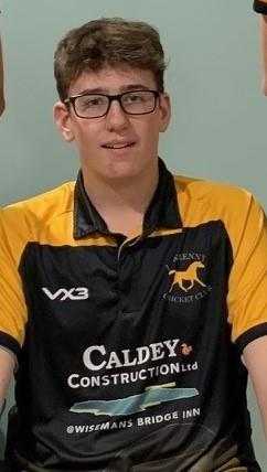 Oscar Lewis  - Runs and Wickets for Lawrenny teenager